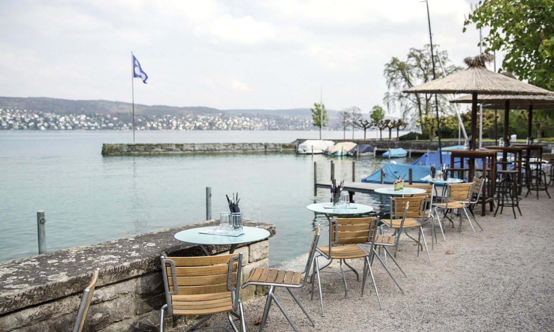 Blick auf den Zürichsee