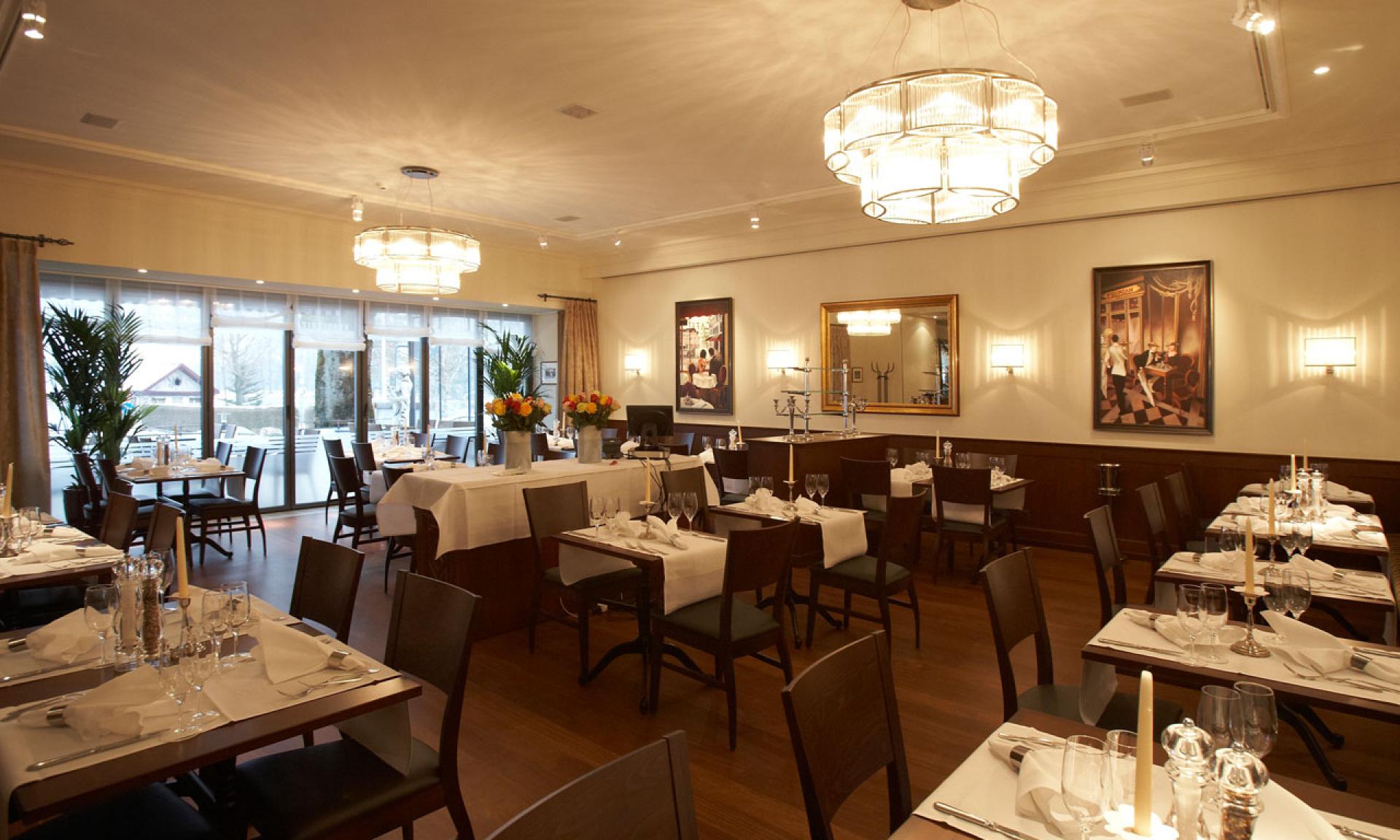 Restaurant Brasserie au Lac im Parkhotel Schwert, Weesen am Walensee