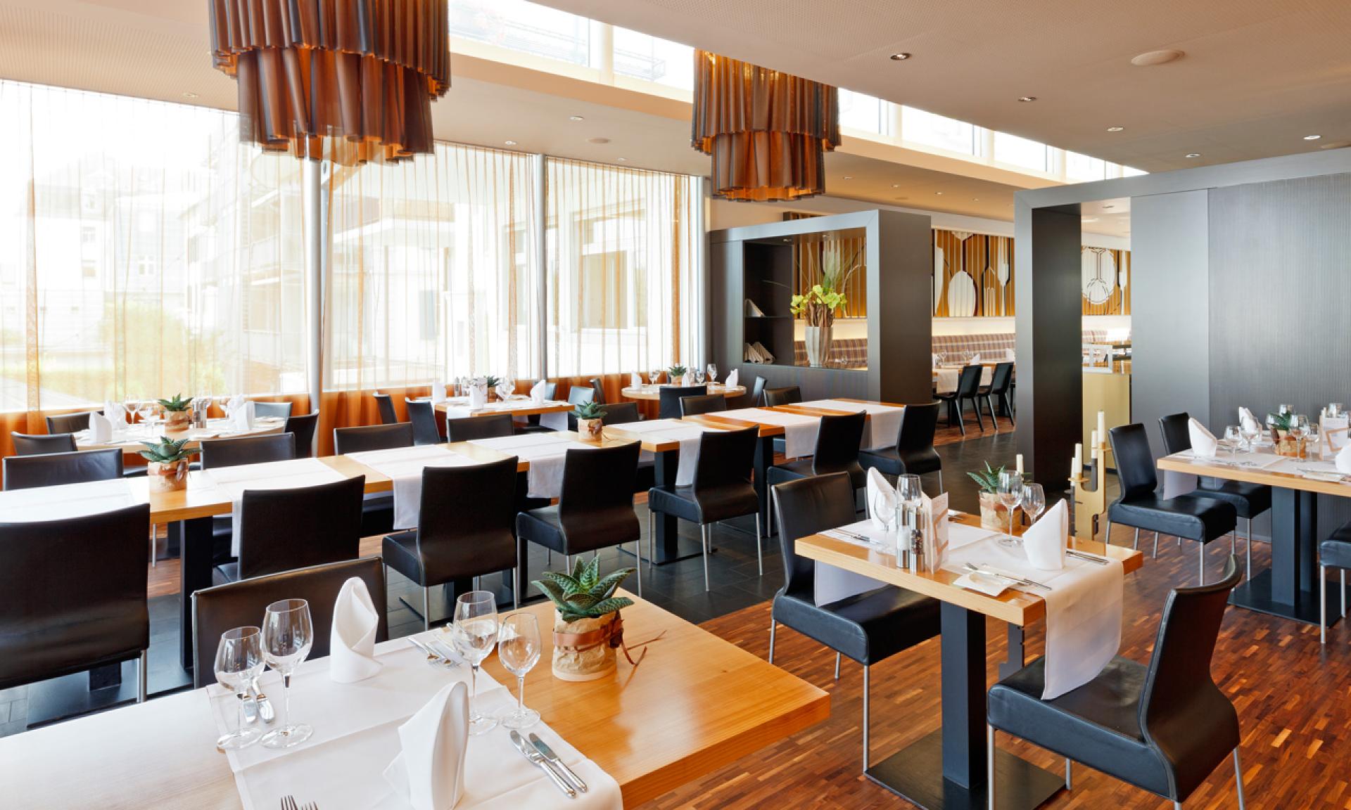 Restaurant im Hotel Sedartis am Zürichsee, Innenansicht