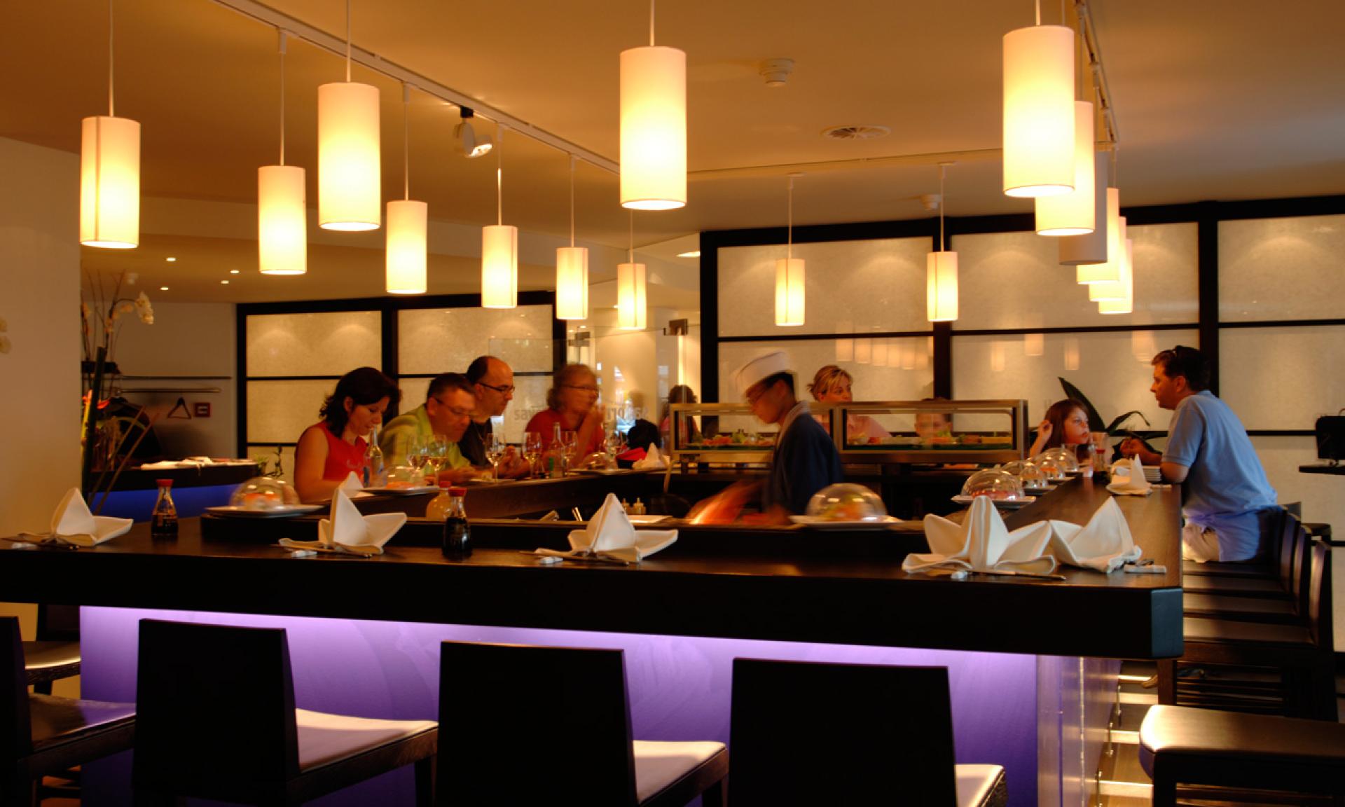 Sayori Sushi Bar Rapperswil, Innenansicht